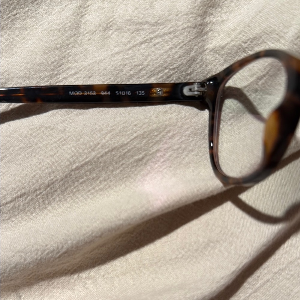 Versace Tortoise Shell Eyeglasses - image 4